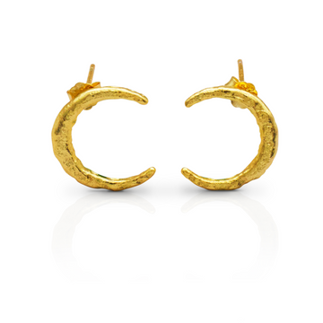 MOON CHARM EARRINGS