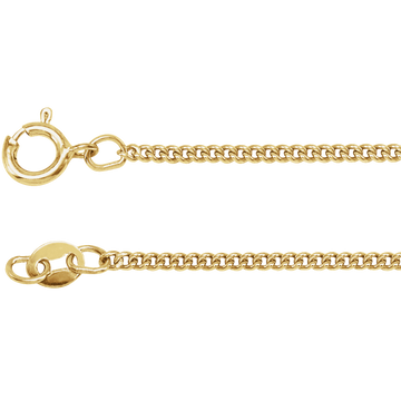 Émile Curb Classique 14K Yellow Gold Filled 1.6 mm Curb Necklace