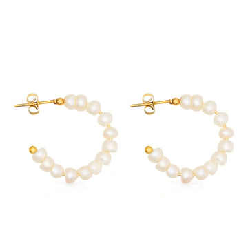 Anette Christian Gold Earrings